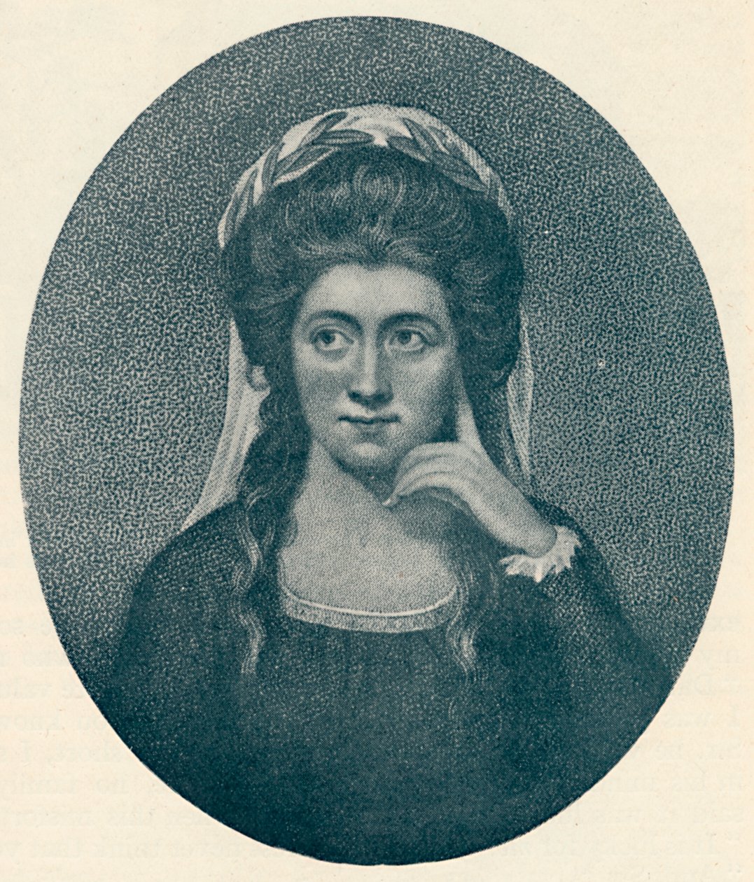 Anna Seward f. 1747, d. 1809, 1907 av Unbekannt
