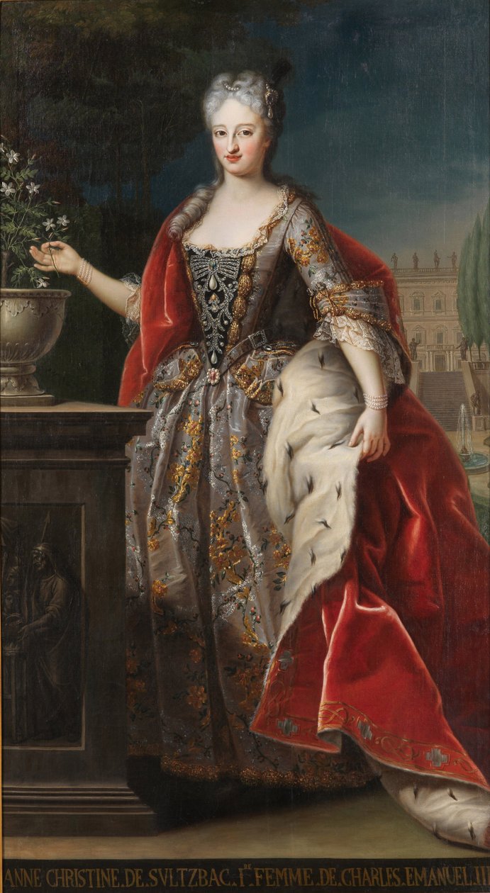 Anne Christine av Sulzbach 1704-1723 av Unbekannt
