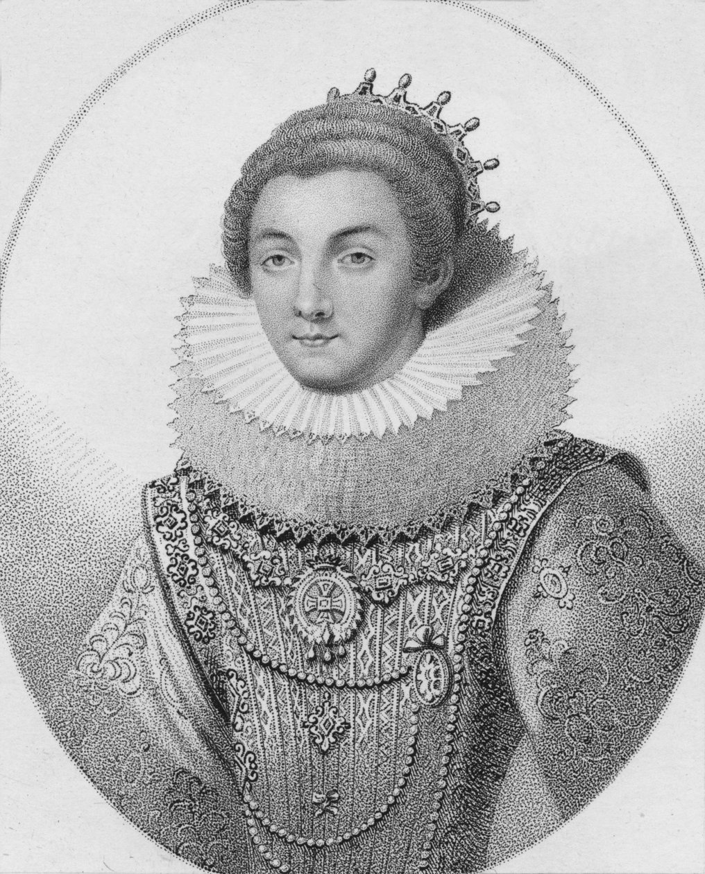 Anne grevinne av Argyle, 1807. av Unbekannt