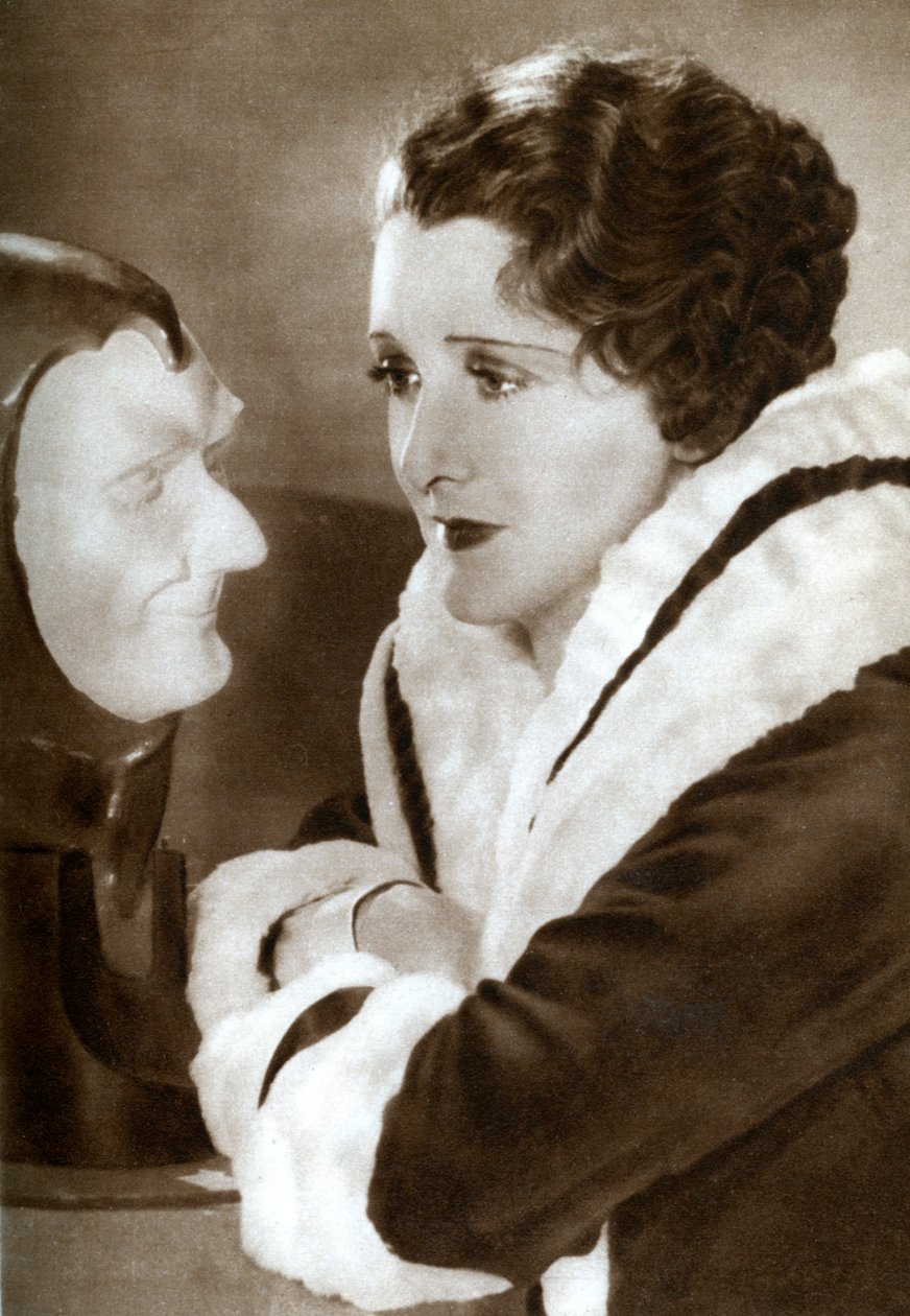 Anne Grey, engelsk skuespillerinne, 1933 av Unbekannt
