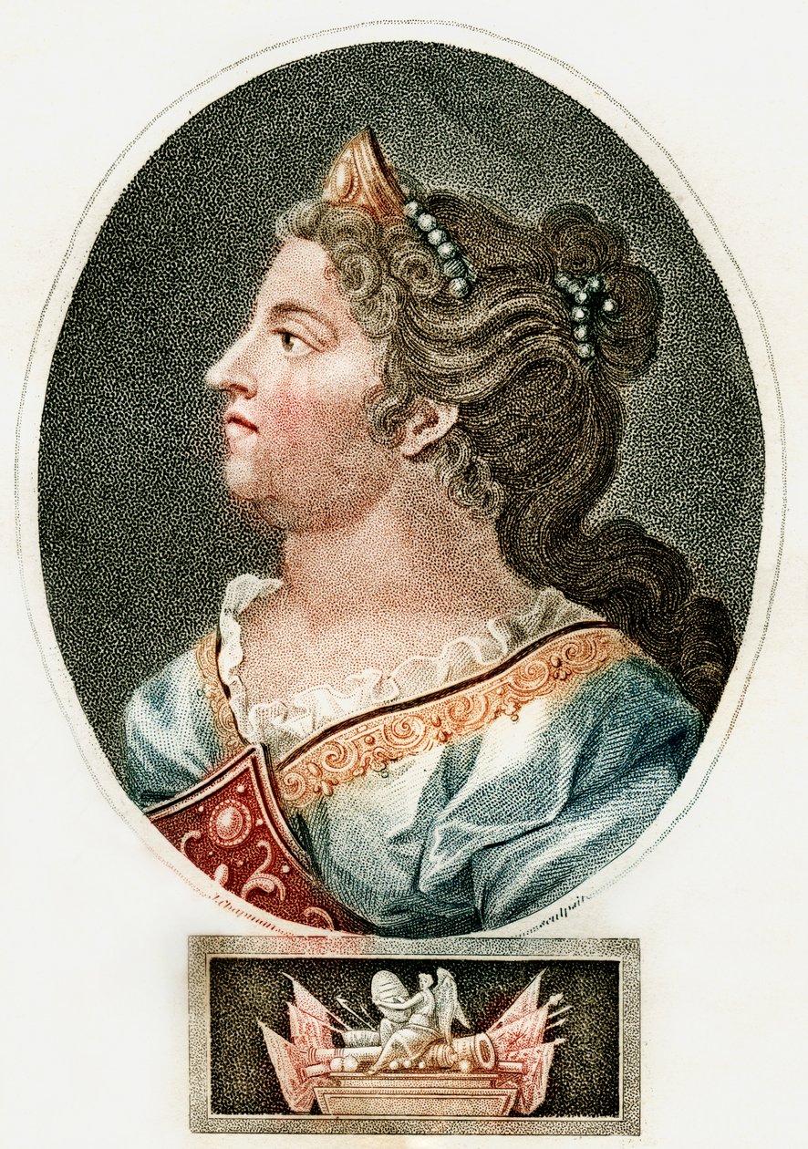 Anne, dronning av Storbritannia, c1796 av Unbekannt