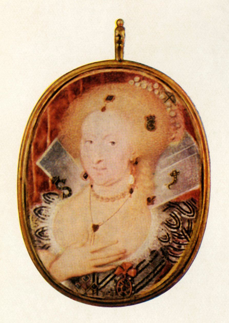 Anne av Danmark, c1612, 1947. av Unbekannt