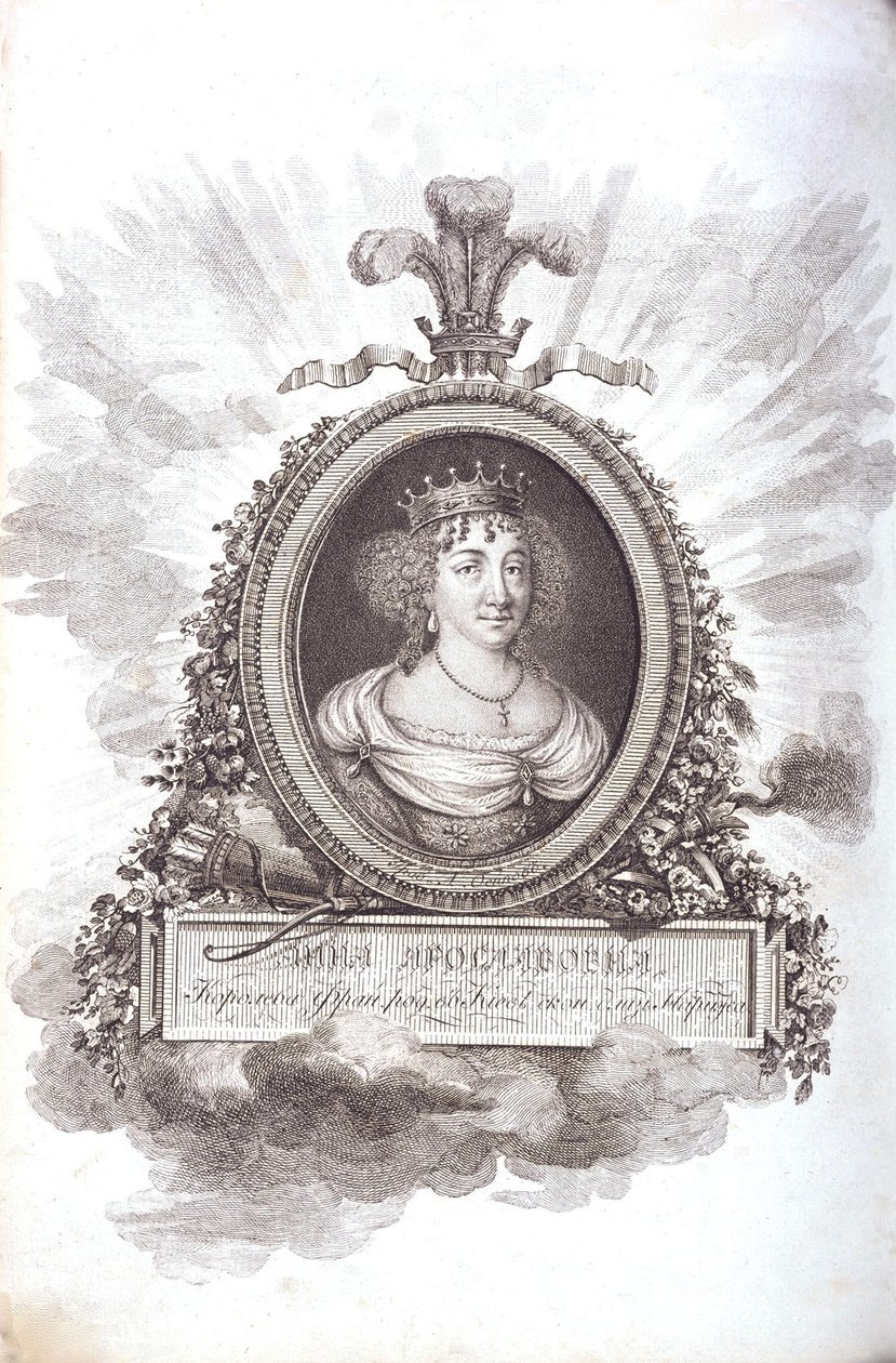 Anne av Kiev Anna Jaroslawna, dronning av Frankrike, ca. 1805-1810 av Unbekannt