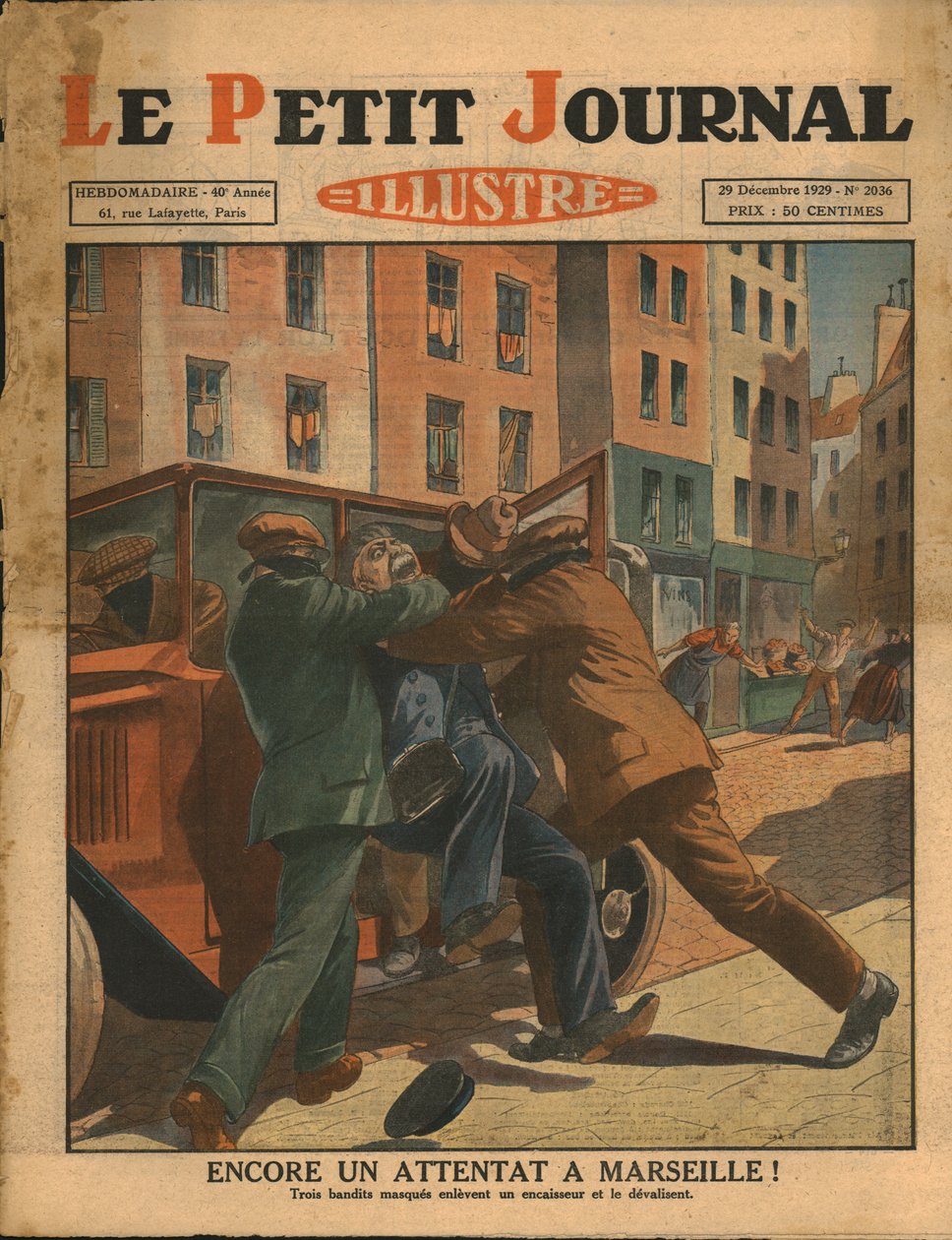 Nok et angrep i Marseille!, 1929. av Unbekannt