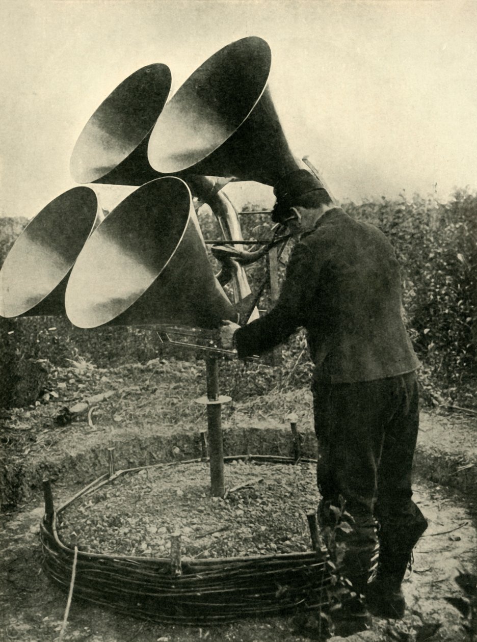 Luftvernanordning, første verdenskrig, 1914-1918, c1920. av Unbekannt