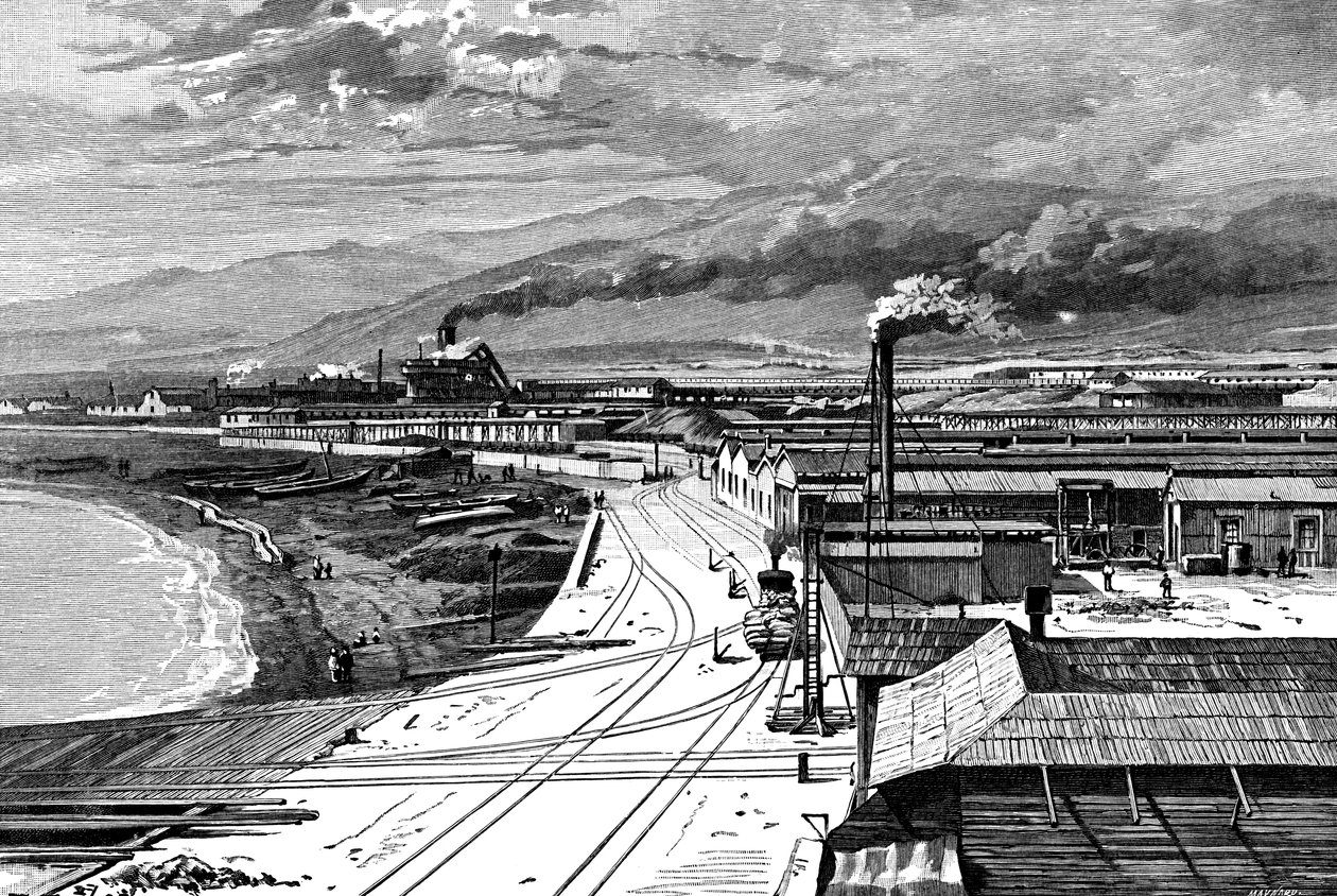 Antofagasta, Chile, 1895 av Unbekannt
