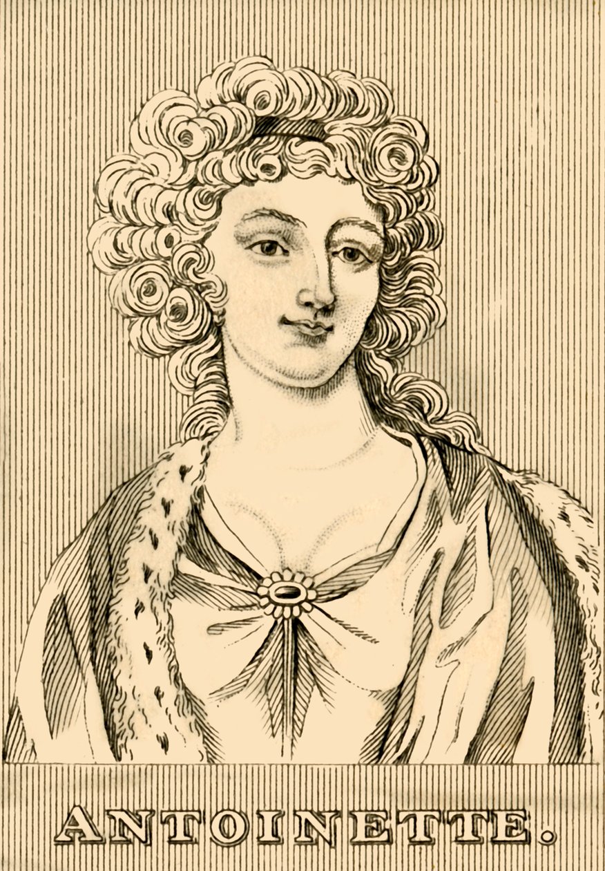 Antoinette, 1755-1793, 1830. av Unbekannt