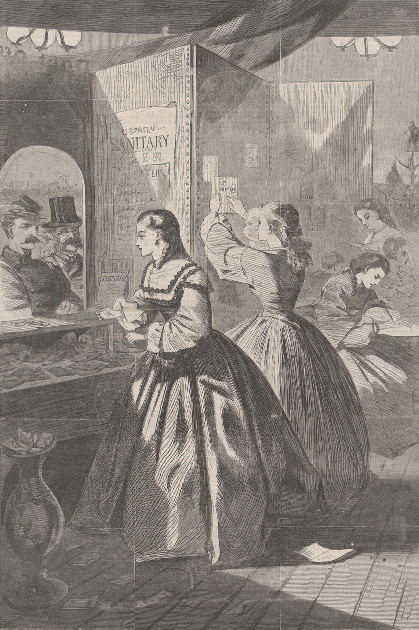 Any Thing for Me, if you Please Post-kontoret til Brooklyn Fair in Aid of the S..., 5. mars 1864. av Unbekannt