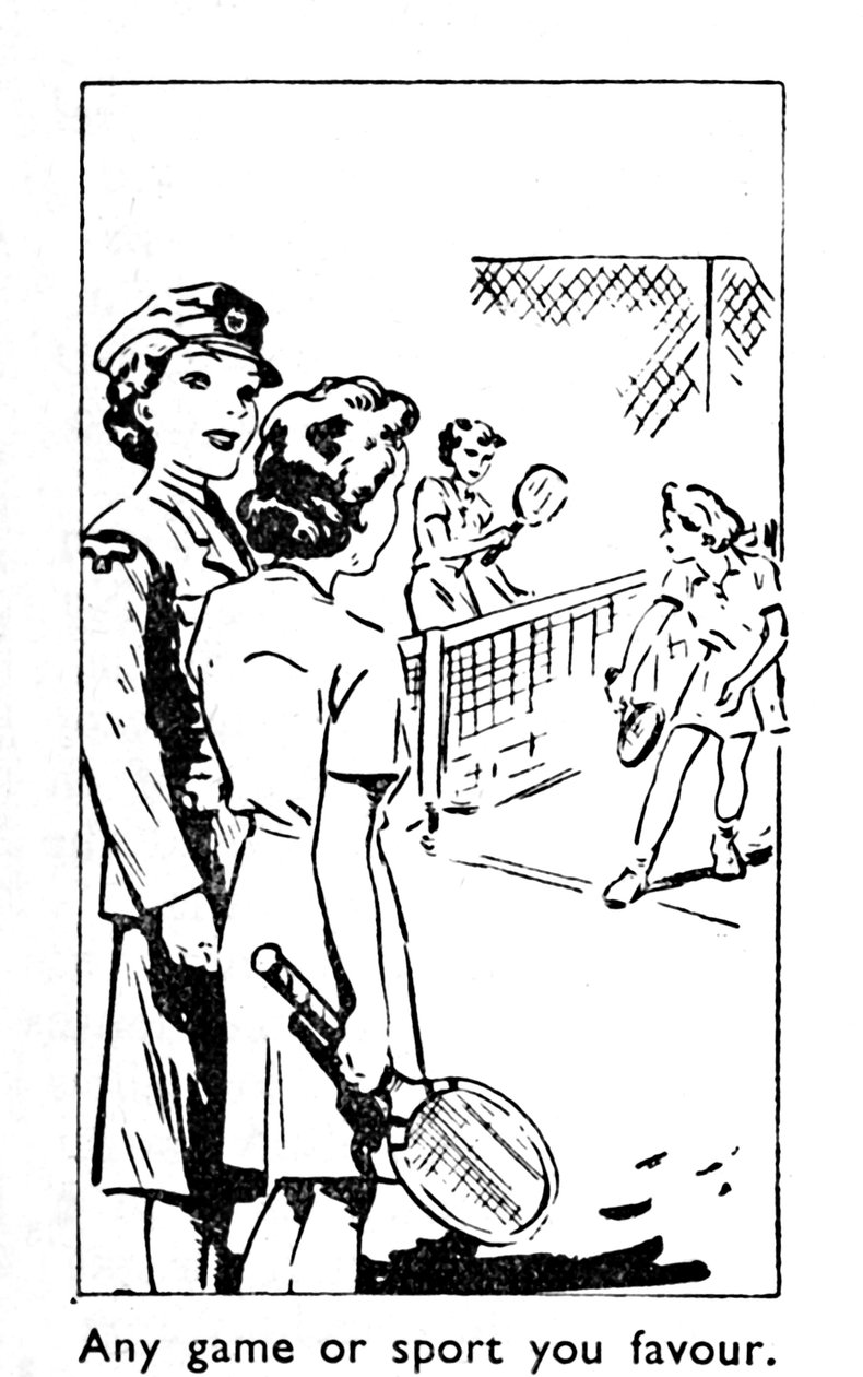 Ethvert spill eller sport du liker, 1940 av Unbekannt