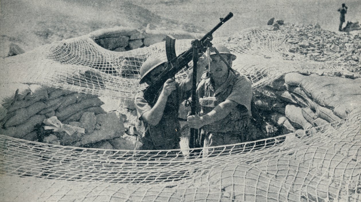 Anzacs på vakt i Egypt, 1940, 1940 av Unbekannt
