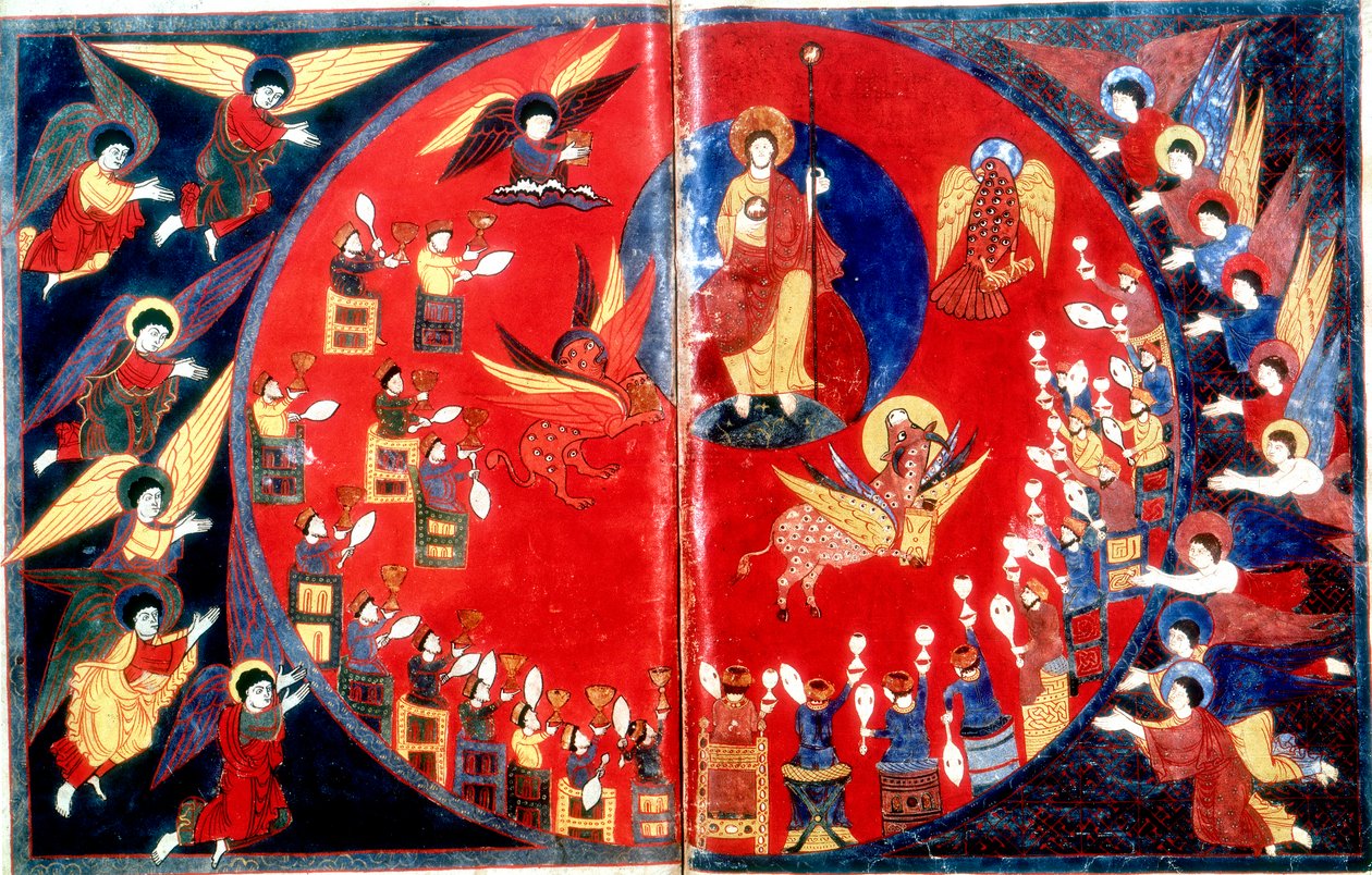 Apocalypse of St-Sever Latin, c1050 av Unbekannt