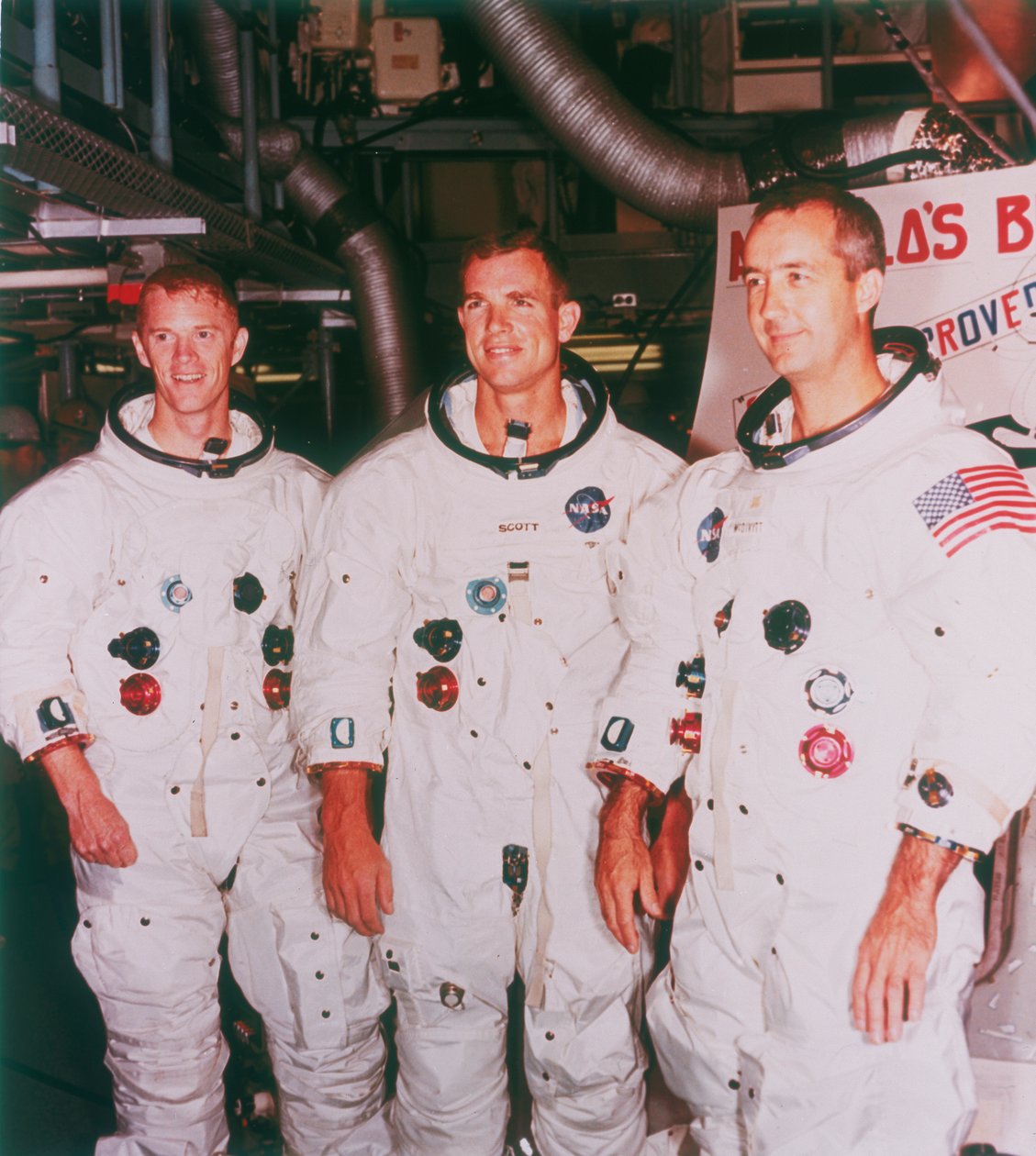 Apollo 9 astronauter, 1968 av Unbekannt