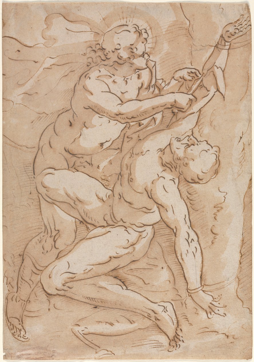 Apollo Flaying Marsyas, 1500-tallet. av Unbekannt