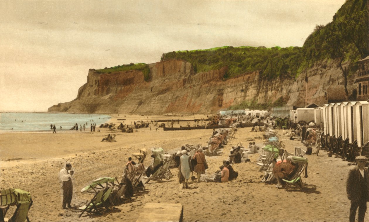 Appley Beach and Cliffs, Shanklin, I.W., 1933. av Unbekannt