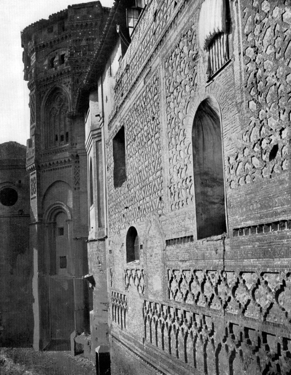 Apsis fra katedralen i La Seo, Zaragoza, Spania, 1929 av Unbekannt