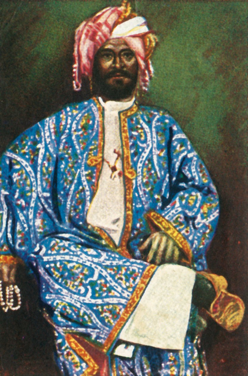 Arabisk perlehandler, c1928. av Unbekannt