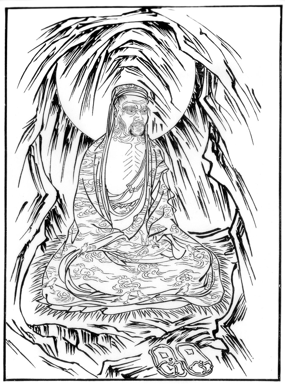 Arhat, Bhadra, 1400-tallet 1886 av Unbekannt