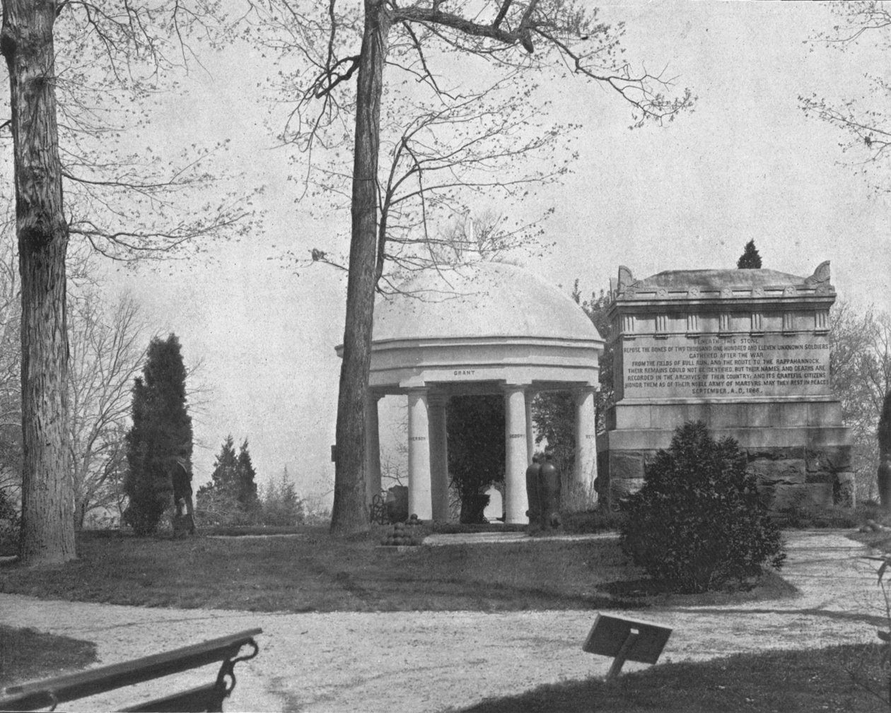 Arlington National Cemetery, Virginia, USA, ca 1900. av Unbekannt