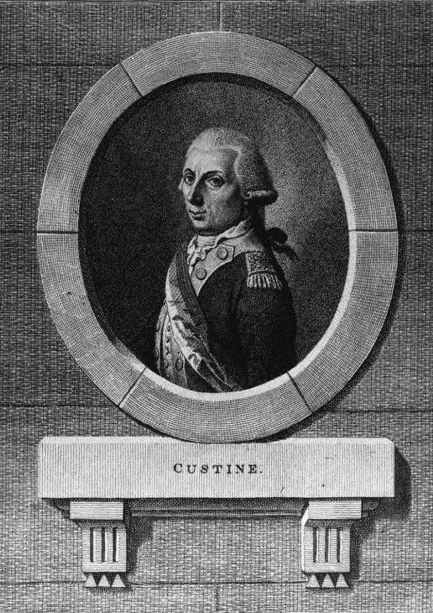 Armand de Custine av Unbekannt