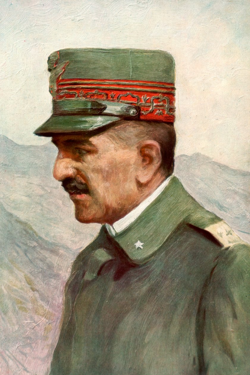 Armando Diaz, italiensk general fra første verdenskrig, 1926 av Unbekannt