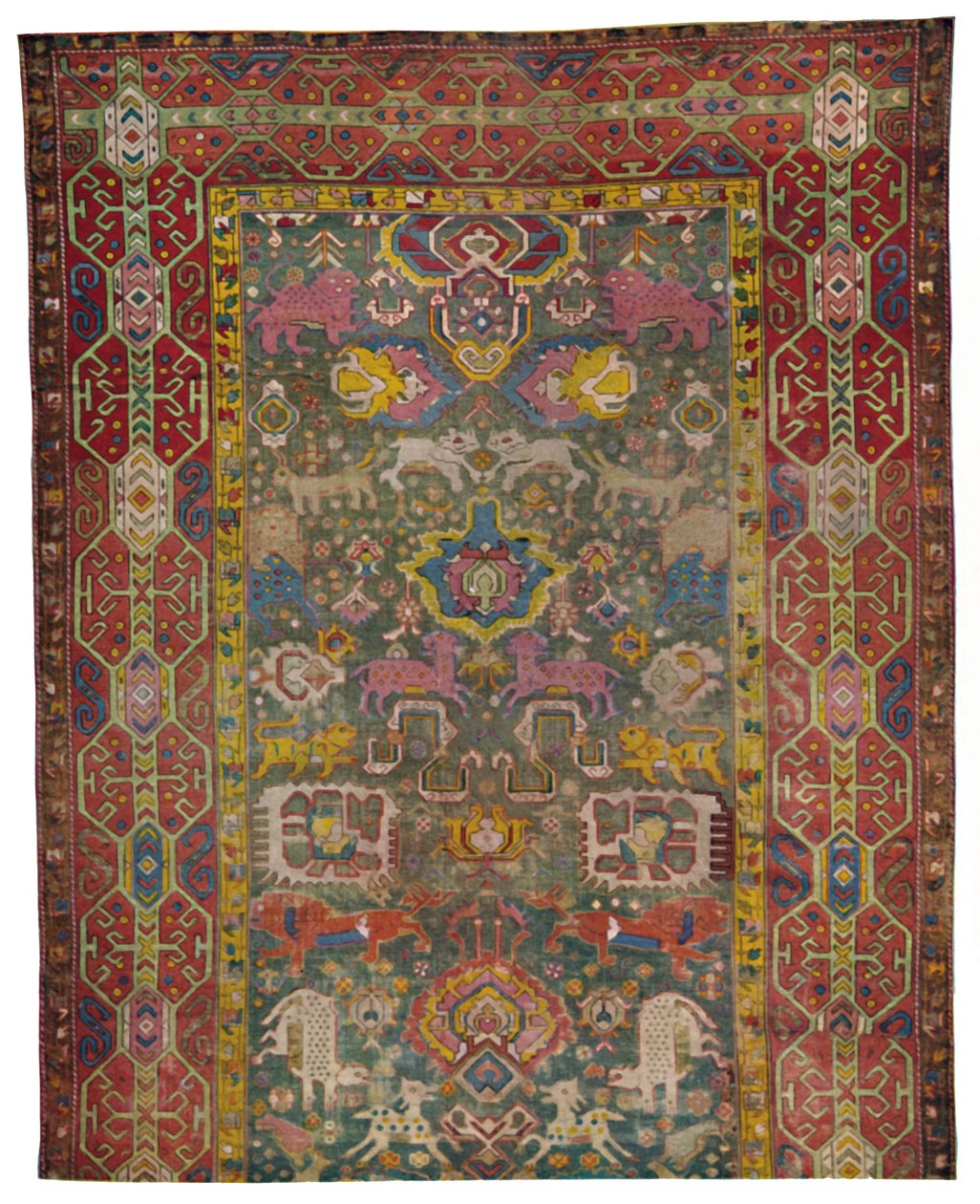 Armensk Kouba-teppedel, 1800-tallet, 1928 av Unbekannt