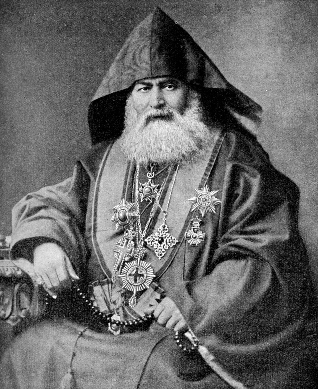 Armensk patriark, leder av den eldste nasjonale kristne kirke, 1922 av Unbekannt
