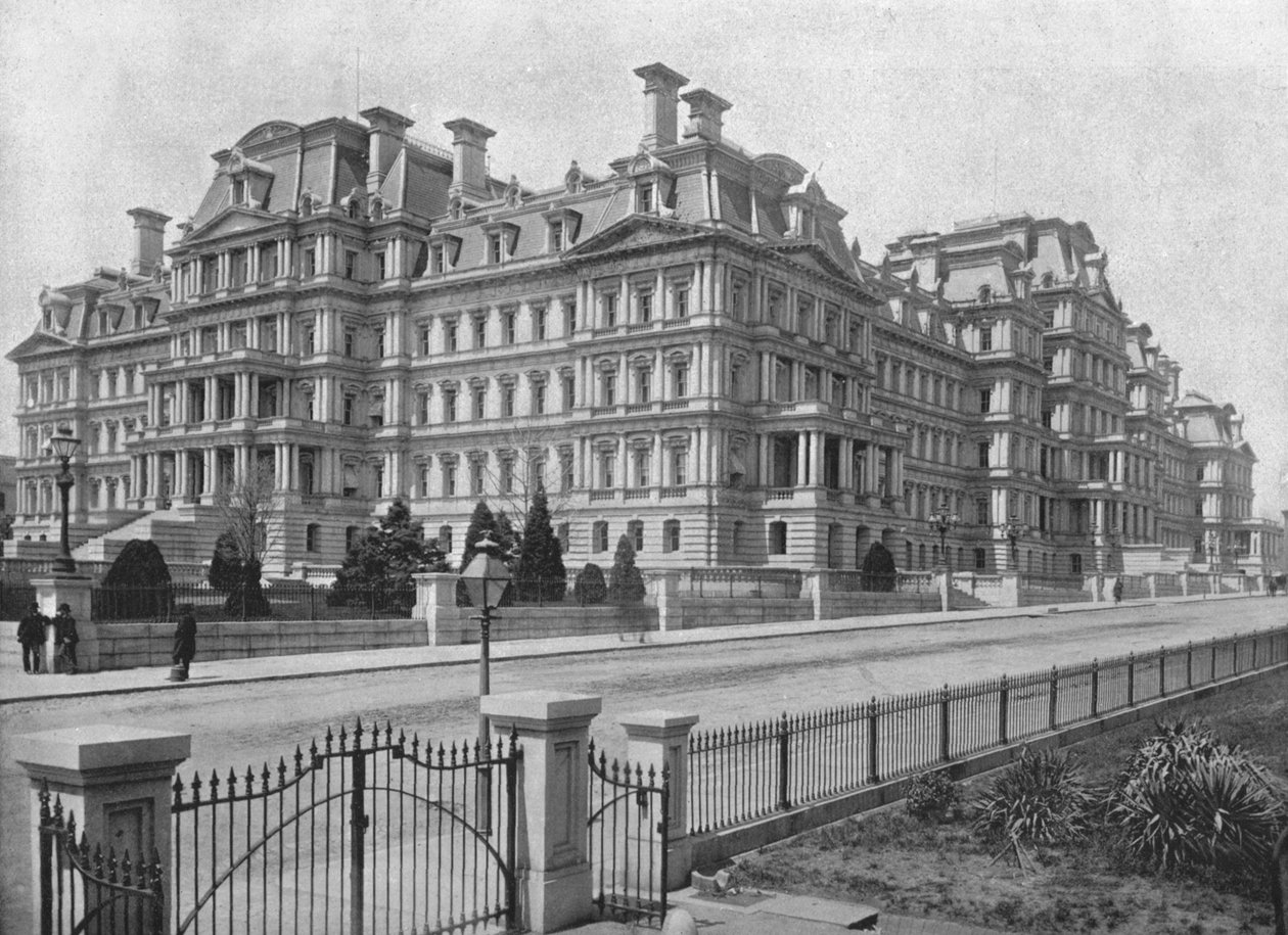 Army and Navy Building, Washington DC, USA, c1900. av Unbekannt