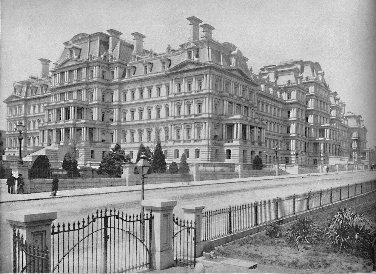 Army and Navy Building, Washington, D.C., c1897. av Unbekannt