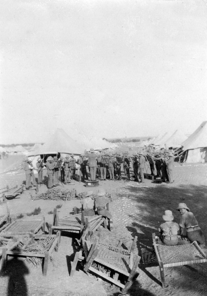 Hærens bandøvelse, Howshera, 1917 av Unbekannt