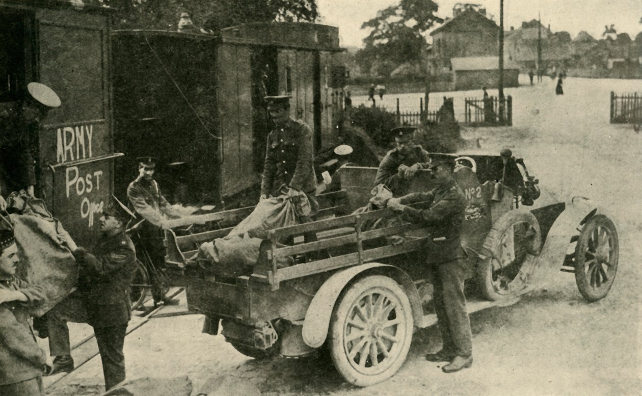 Hærens postkontor, første verdenskrig, c1915, c1920. av Unbekannt