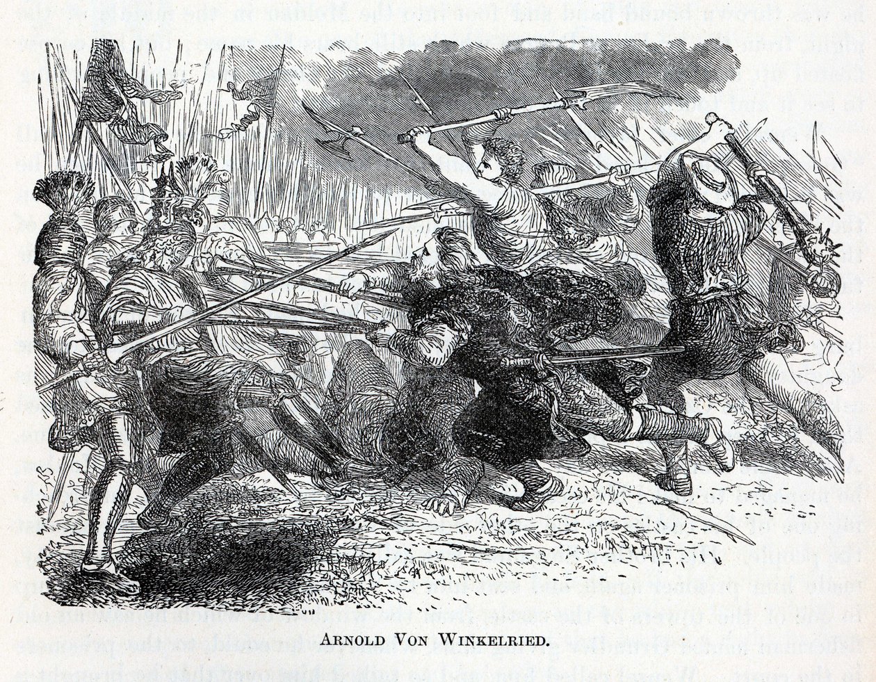 Arnold von Winkelried, 1882 av Unbekannt