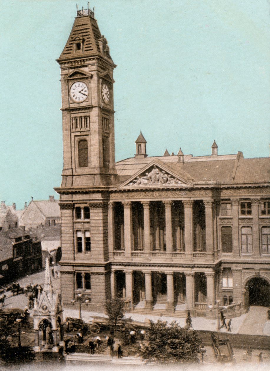 Art Gallery, Birmingham, West Midlands, tidlig på 1900-tallet av Unbekannt
