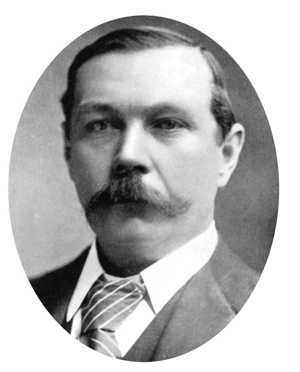 Arthur Conan Doyle , skotsk forfatter, ca 1900 av Unbekannt