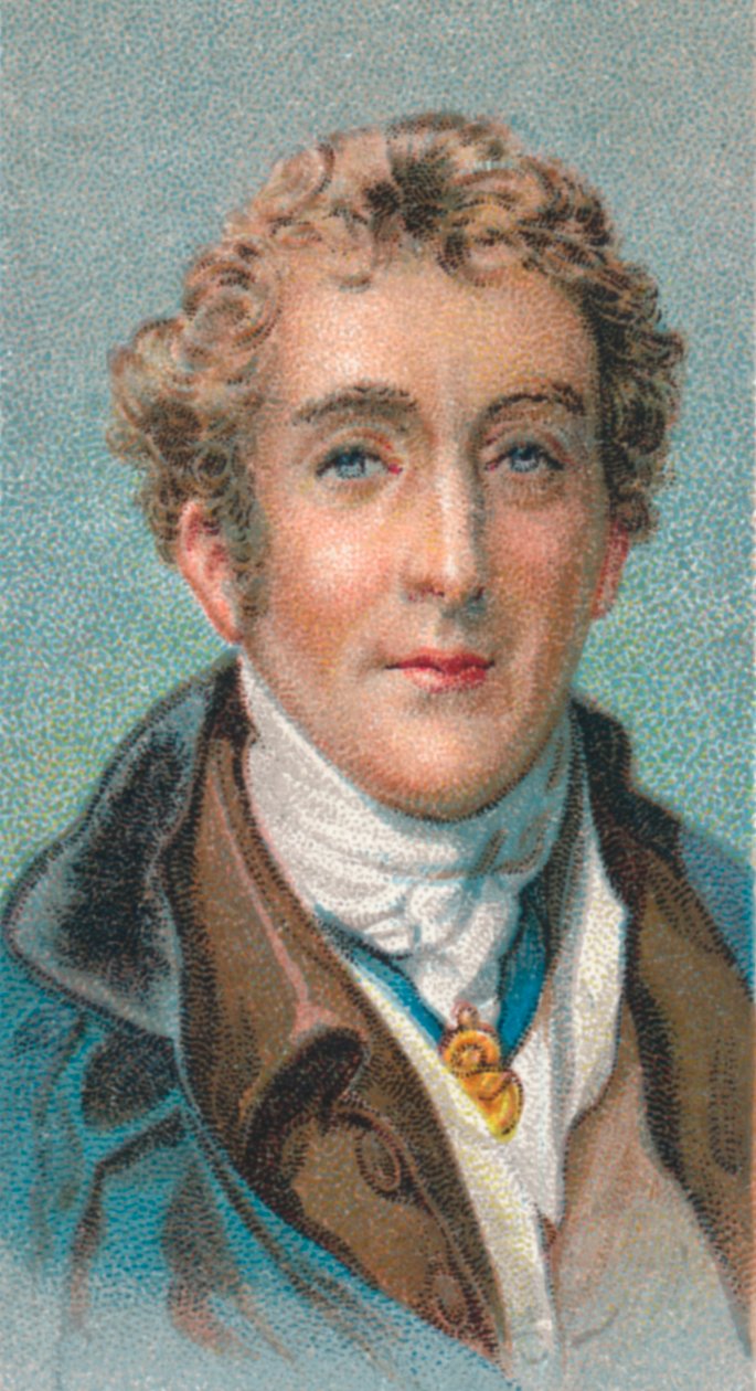 Arthur Wellesley, 1. hertug av Wellington 1769-1852, britisk soldat og statsmann, 1924 av Unbekannt