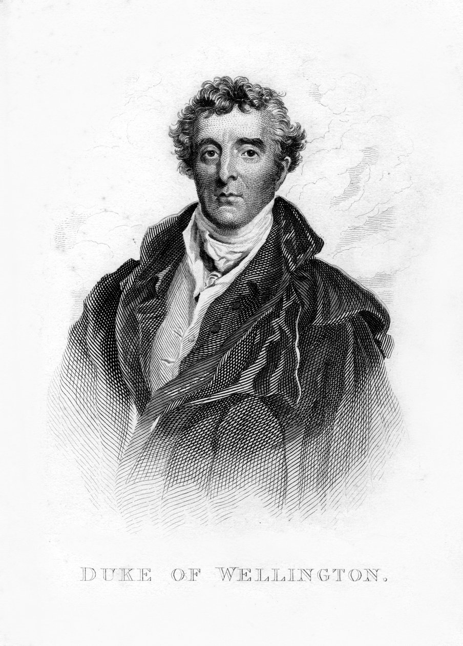Arthur Wellesley, 1. hertug av Wellington, britisk soldat og statsmann, 1800-tallet av Unbekannt
