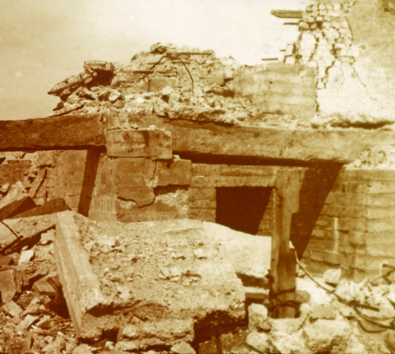 Artilleri, Ramskapelle, Belgia, c1914-c1918 av Unbekannt