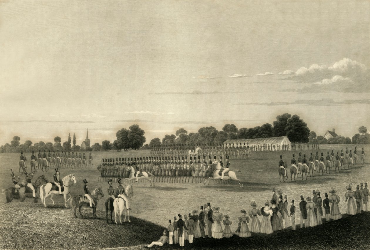 Arundel & Bramber Troop of Yeomanry Cavalry, 1835. av Unbekannt