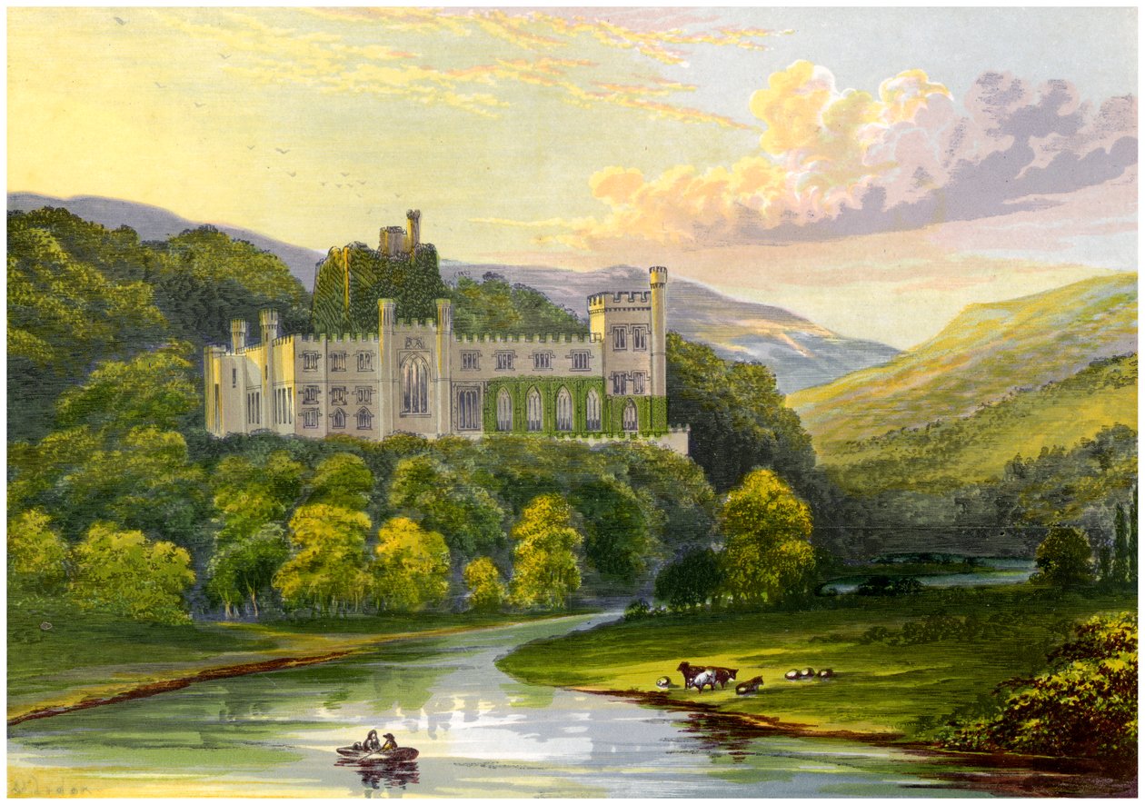 Arundel Castle, Sussex, hjemmet til hertugen av Norfolk, c1880 av Unbekannt