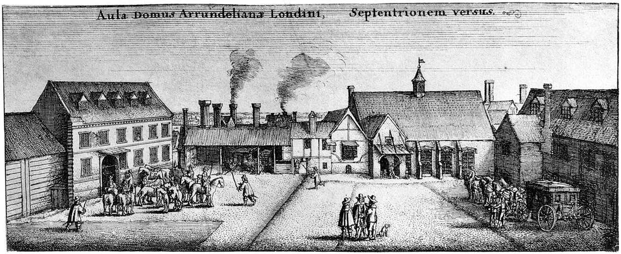 Arundel House, Strand, 1600-tallet, 1908 av Unbekannt