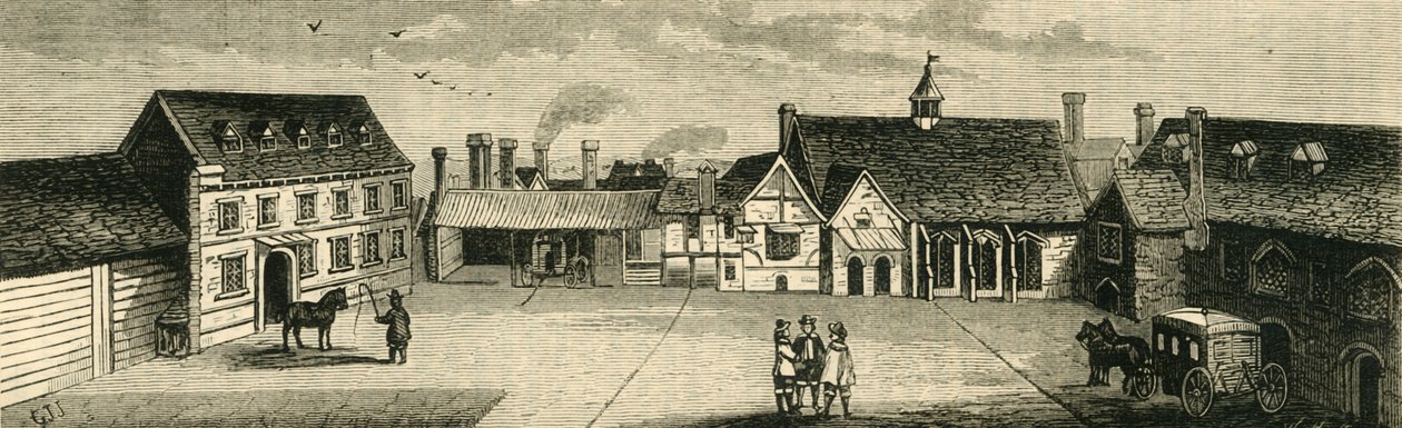Arundel House i nord, 1600-tallet, 1881. av Unbekannt