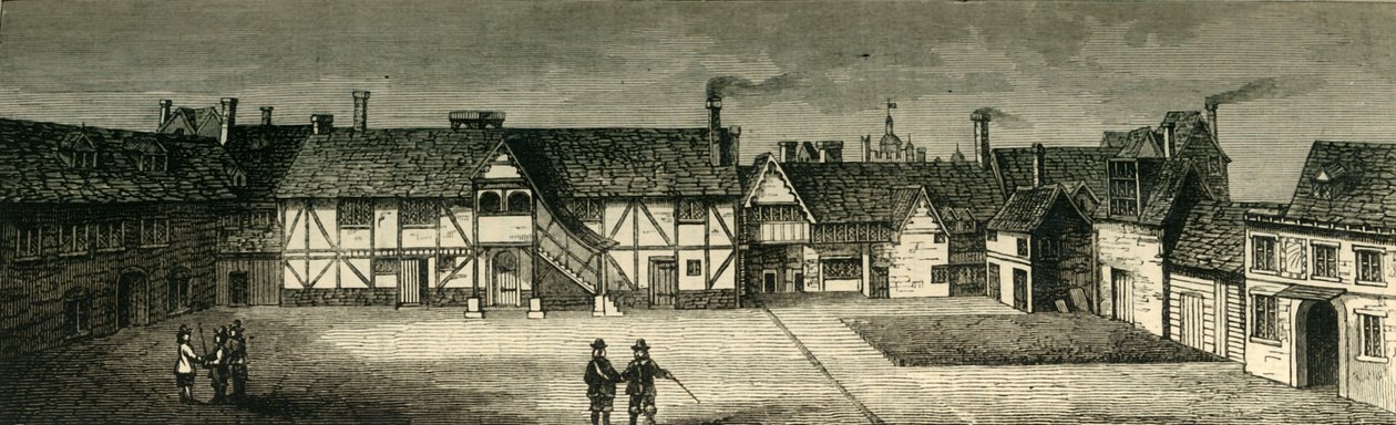 Arundel House i sør, 1600-tallet, 1881. av Unbekannt