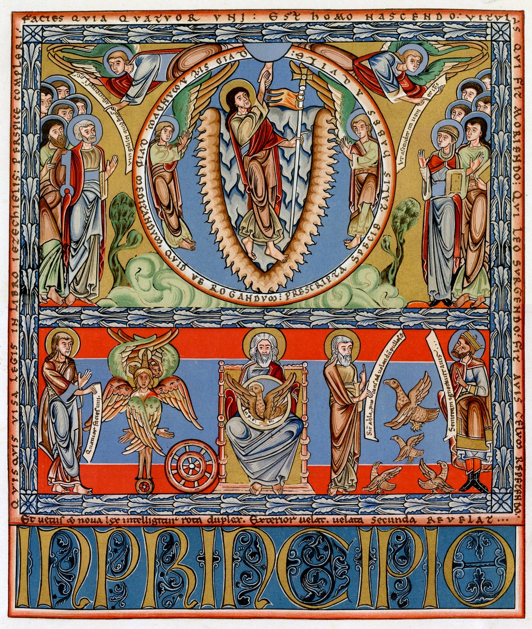 Himmelfart, c1155 av Unbekannt
