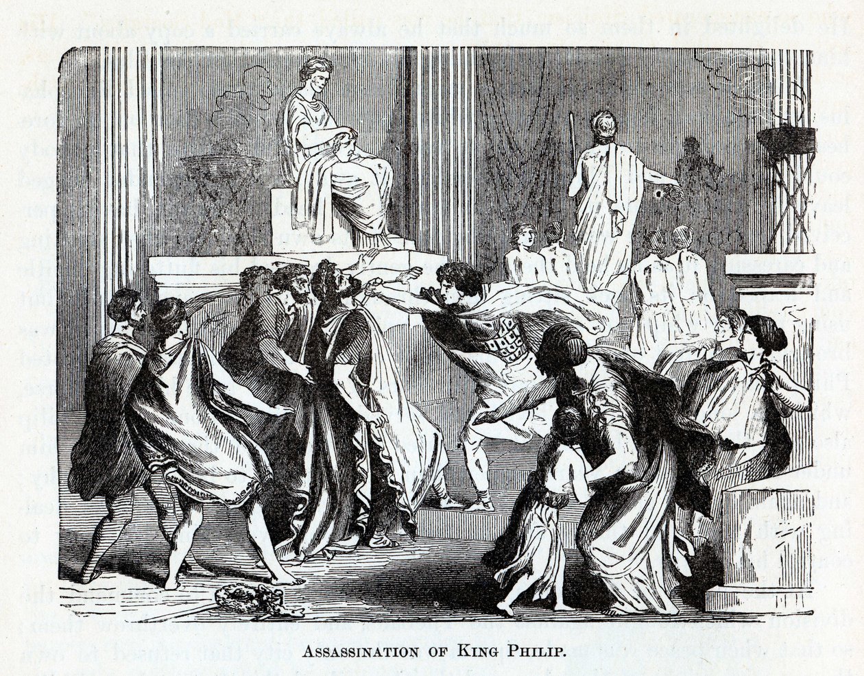 Attentatet på kong Philip, 1882 av Unbekannt
