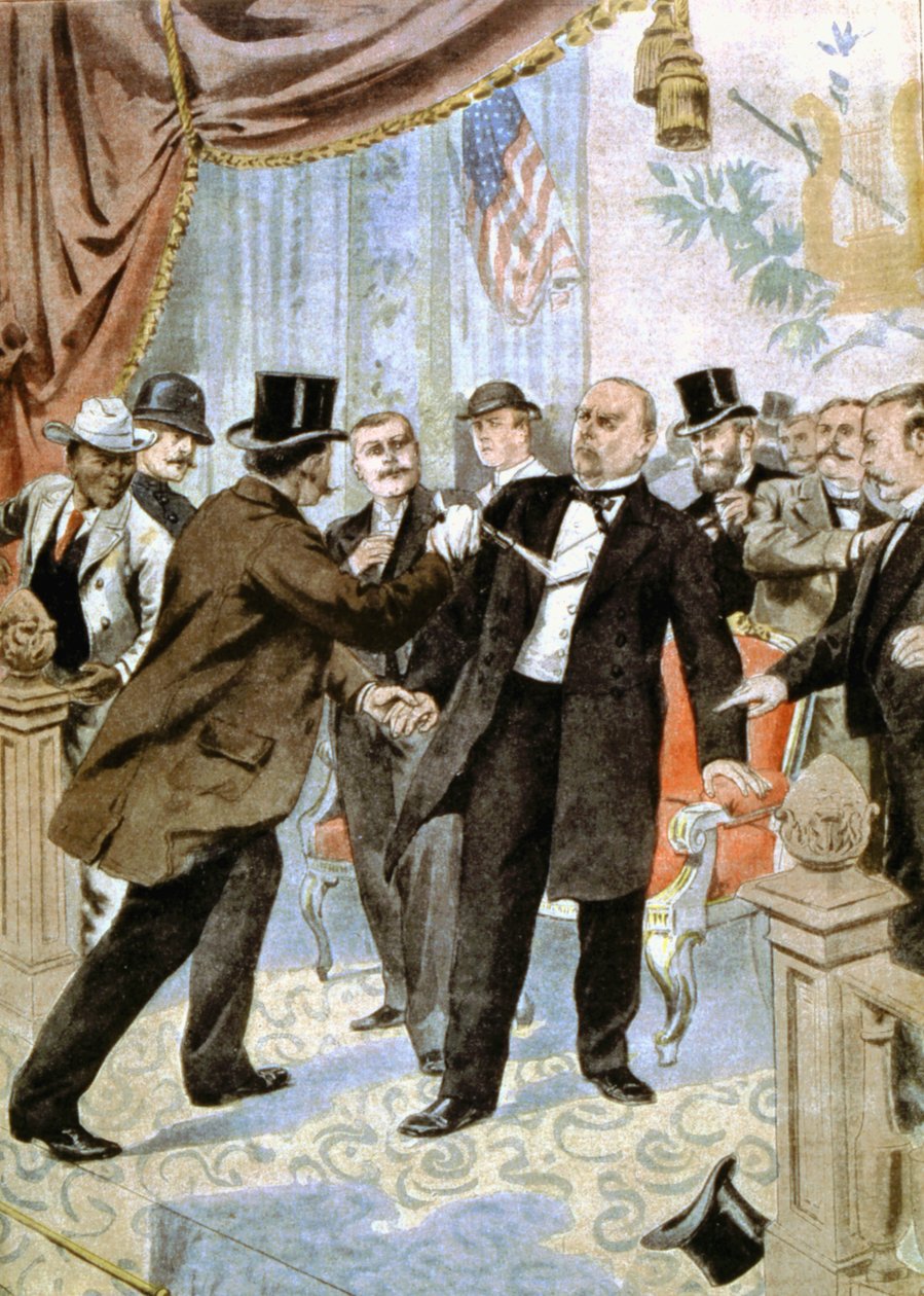 Attentatet på William McKinley, 25. president i USA, 1901 av Unbekannt