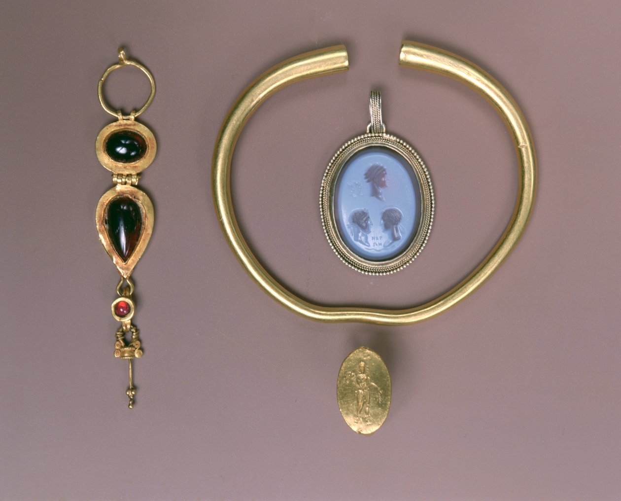 Assorterte greske og romerske smykker, 4. århundre f.Kr.-1600-tallet av Unbekannt