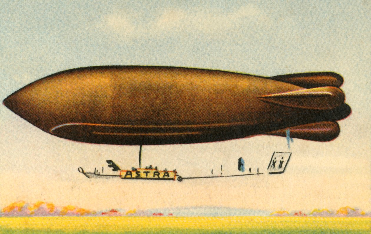 Astra Adjutant Reau luftskip, 1911, 1932. av Unbekannt