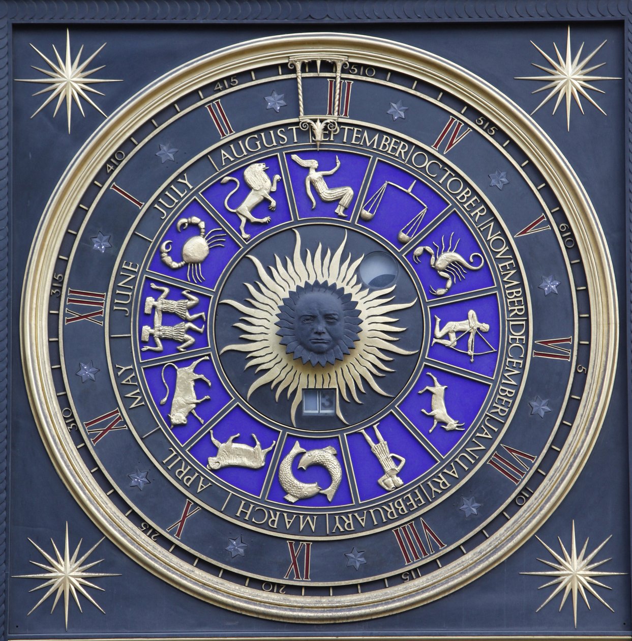Astrologiske tegn London Storbritannia av Unbekannt
