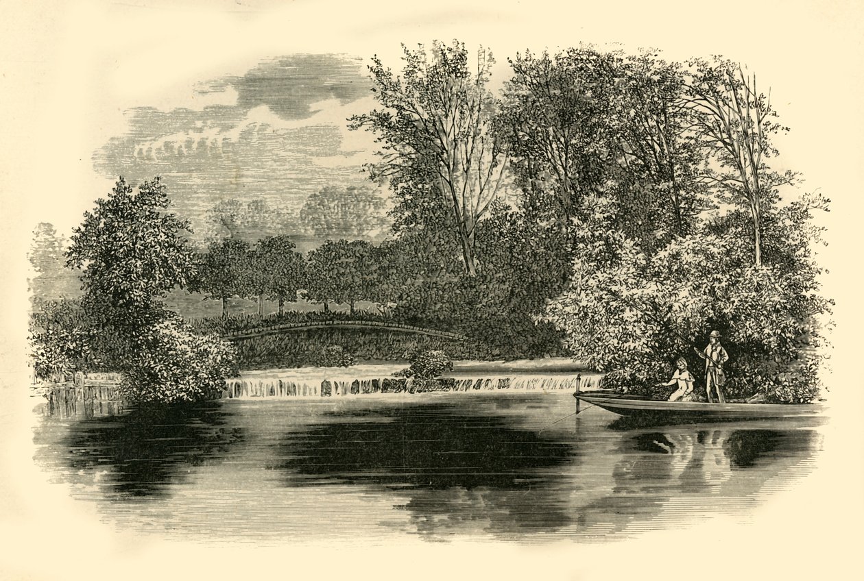 Ved Cleeve, på Themsen, c1890. av Unbekannt