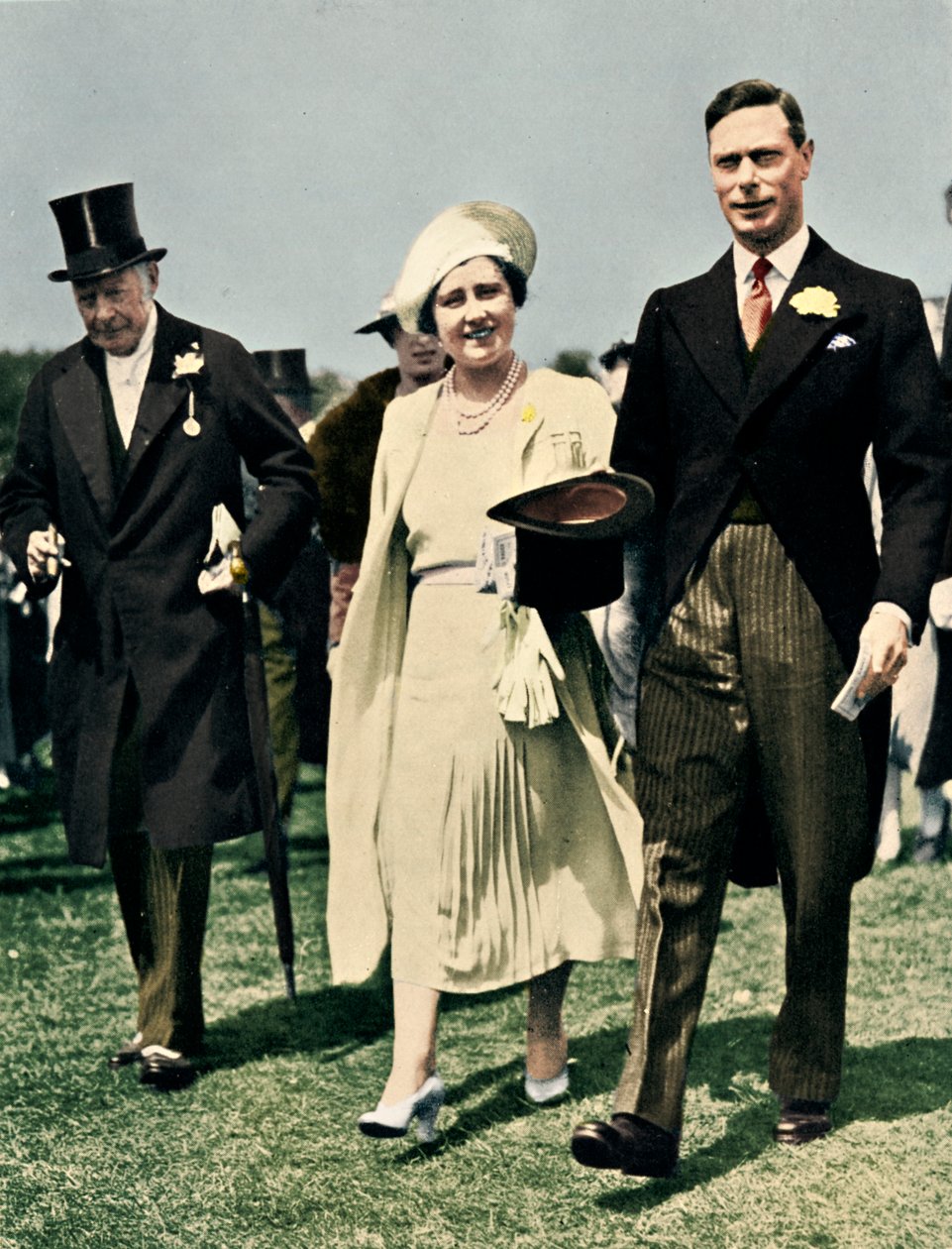 På The Derby, 1938 av Unbekannt