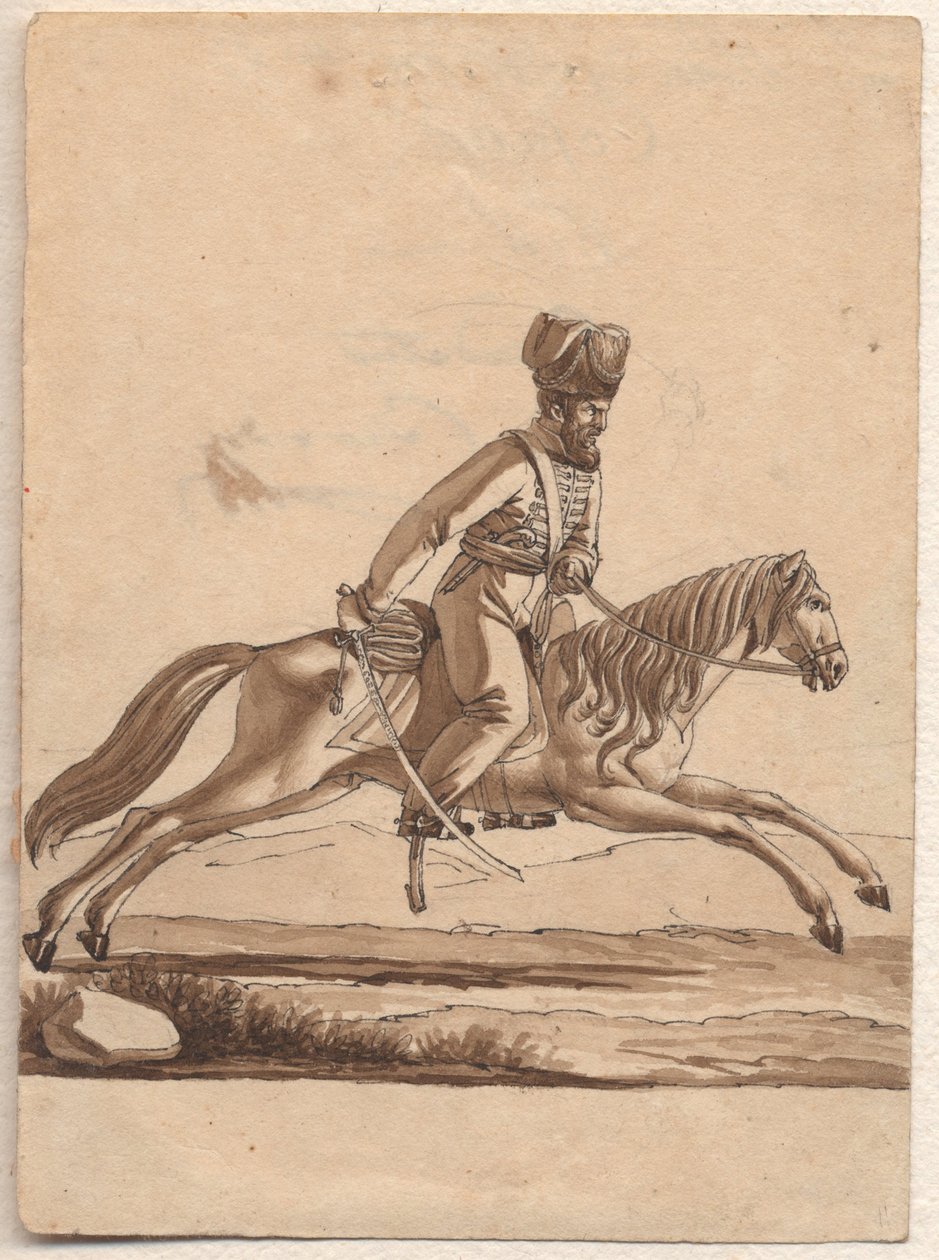 Ataman av kosakker, 1818 av Unbekannt